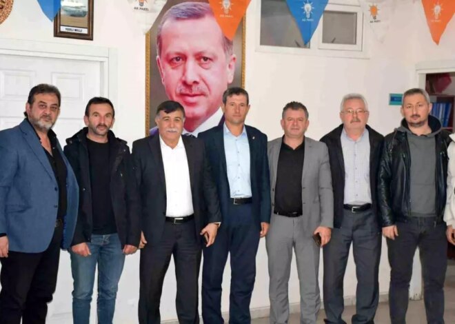 AK Parti Emet İlçe Başkanlığı’na Yeni Seçilen Mustafa Kısa’ya Ziyaret